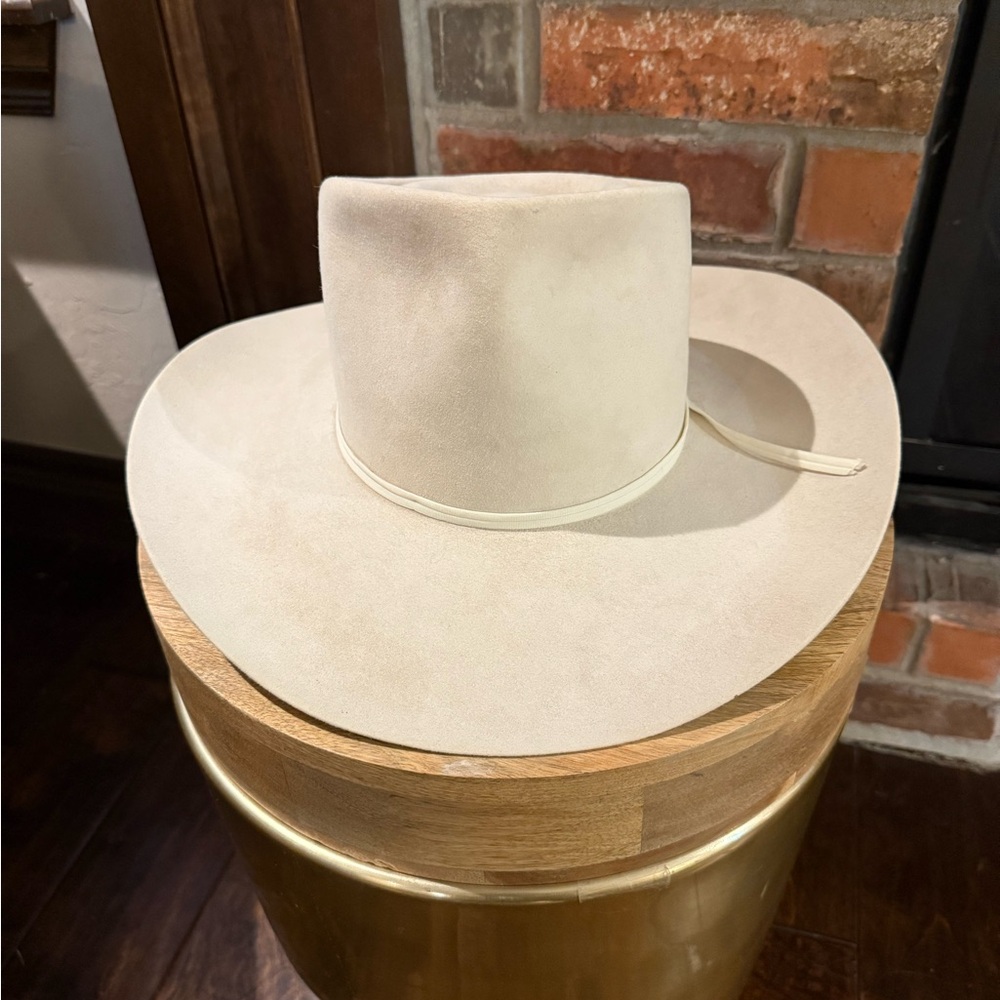 Resistol 5X Beaver (Roy Rogers Edition) Cream Cowboy Hat (7.5)